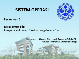 Sistem Operasi 6