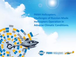 Helicopter Operation in Severe Environmental Conditions