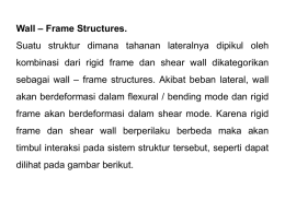 4Wall – Frame Structures