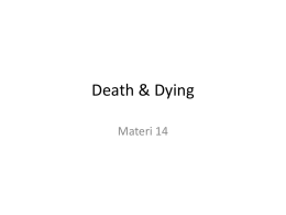 Death & Dying