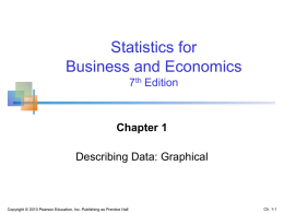 Statistics for Business and Economics, 7/e