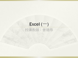 Excel (*)