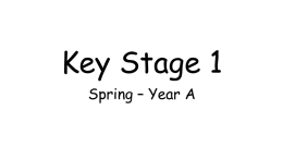 Key Stage 1 Year A Spring