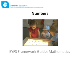 Numbers - Optimus Education