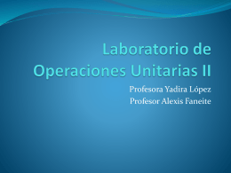 Introducción Lab de Operaciones II 2011