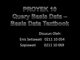 proyek-10-query-basis-datae28093basis-data-textbook