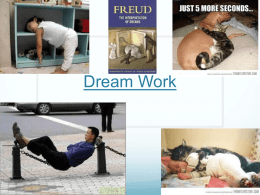 Dream Work - PE and Me