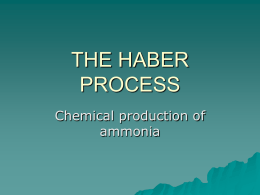 THE HABER PROCESS - slider-chemistry-12