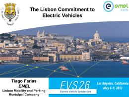 Tiago Farias (City of Lisbon) - Electric Drive Transportation Association