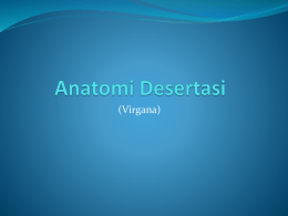 Anatomi Desertasi