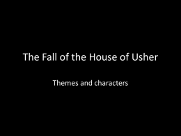The fall of the house of usher - Mrs
