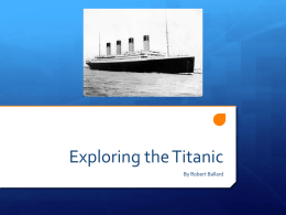 Exploring the Titanic
