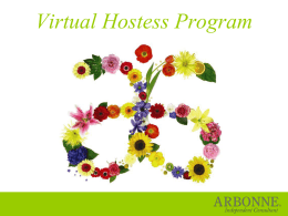 Virtual Hostess Program