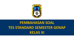 pembahasan soal kelas xi