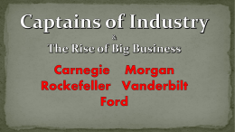 Captains of Industry - pams-byrd