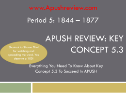 APUSH-Review-Key-Concept-5.3
