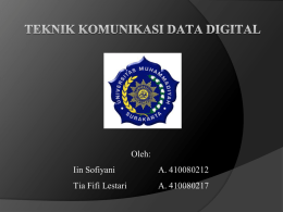 4. teknik komunikasi data digital
