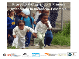 Protegiendo primera infancia de la violencia