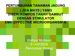 Wahyul Muttaqin E1A012058 Pendidikan Biologi