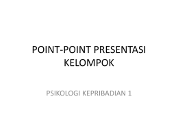 point-point & format uts