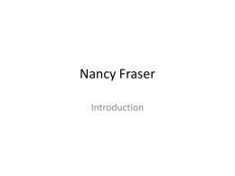Nancy Fraser - Arguing in Public