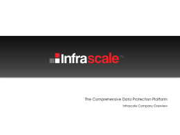 Infrascale Company Overview
