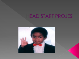 Head Start Projesi