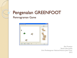 GameProg-2-Introduction to Greenfoot