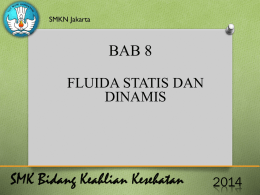 BAB 8 Fluida Statis dan Dinamis