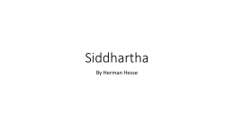 Siddhartha INTRO APWH-ENG