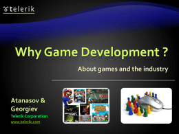 Game development - Telerik Academy
