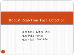 Robust Real-Time Face Detection