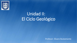 6. El Ciclo Geológico - PPT