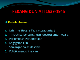 PERANG DUNIA II 1939-1945
