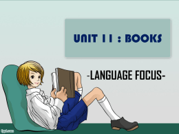language focus
