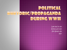 Political rhetoric - The-Historic