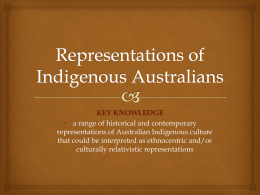 Representations of Indigenous Australians