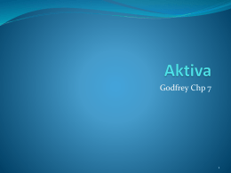 Aset – Godfrey chp 7