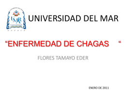 ENFERMEDAD DE CHAGAS - Material de apoyo para Biología de