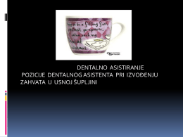 pozicije dentalnog asistenta