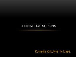 Donaldas Superis