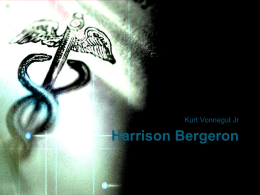 Harrison Bergeron Notes