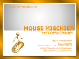 Mouse Mischief
