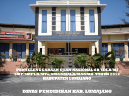 materi pelantikan penitia un 2012