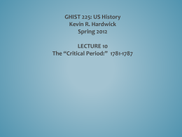 PP 10 Critical Period
