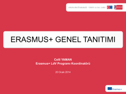 Erasmus Genel Tanıtım