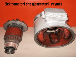 Elektromotori dhe gjeneratori i rrymës