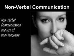 communication nonverbal