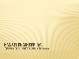 Kansei Engineering