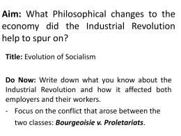 Ch. 22.5 (Socialism Lesson Plan)